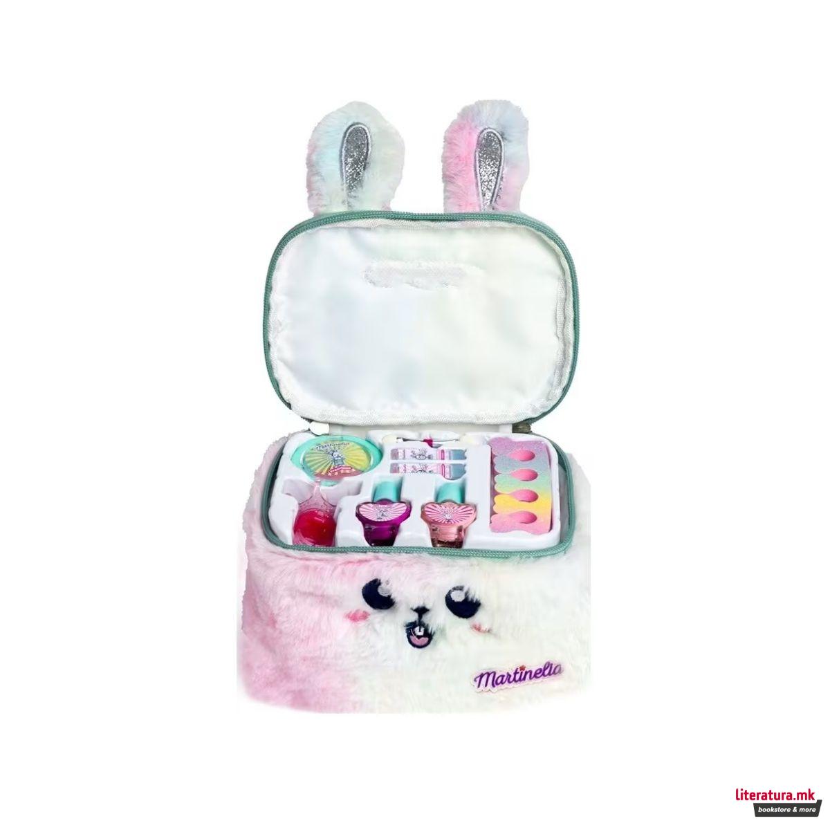 Сет детски шминки во крзнест несесер, Furry Bunny 