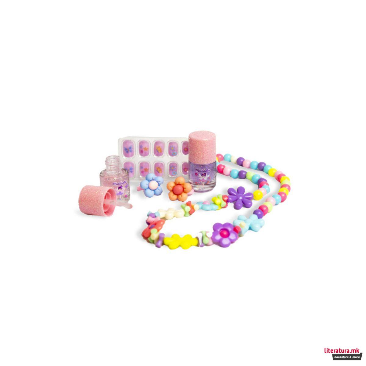 Детски сет за маникир + аксесоари, Magic Ballet Perfect Beauty Set
