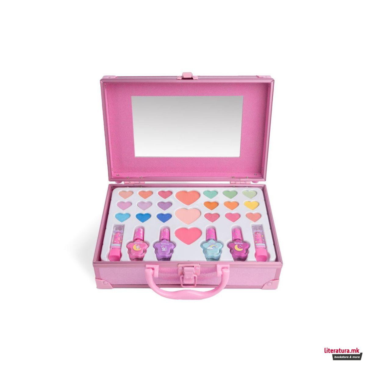 Сет детски шминки во куферче, Little Unicorn 