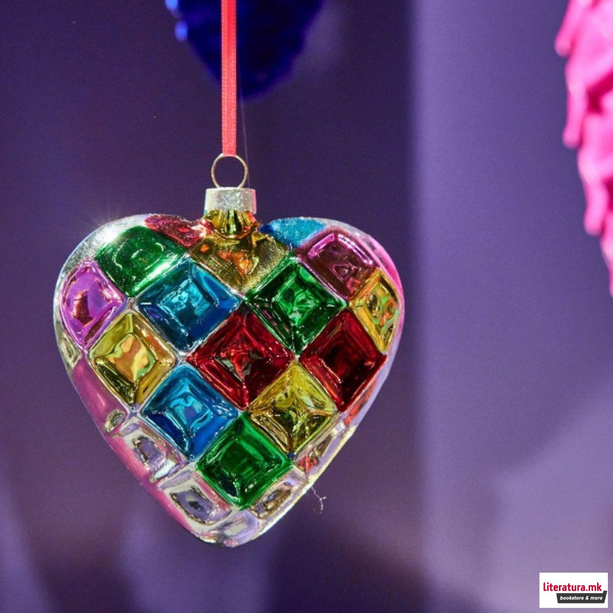 Лампион, Rainbow Crystal Heart 