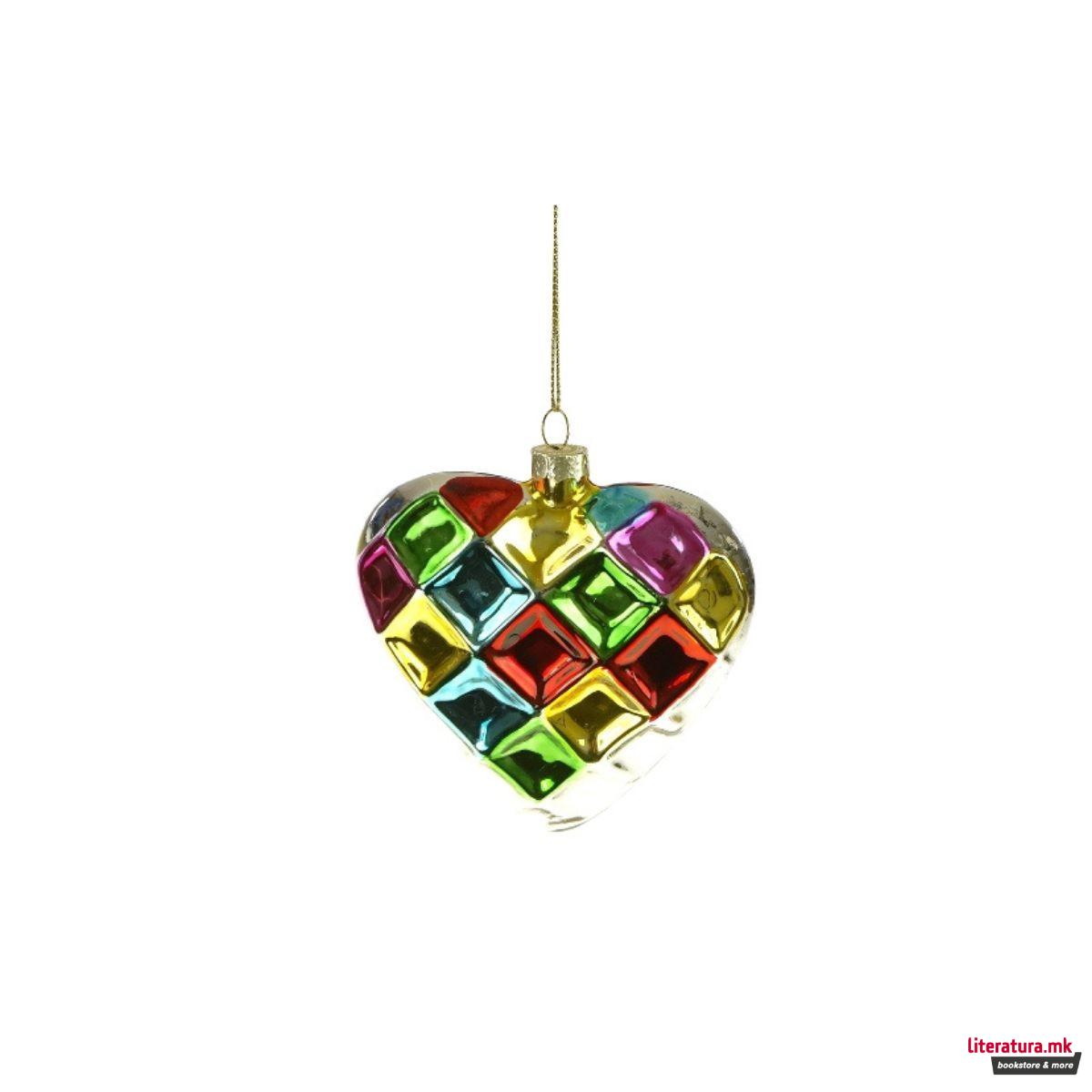 Лампион, Rainbow Crystal Heart 