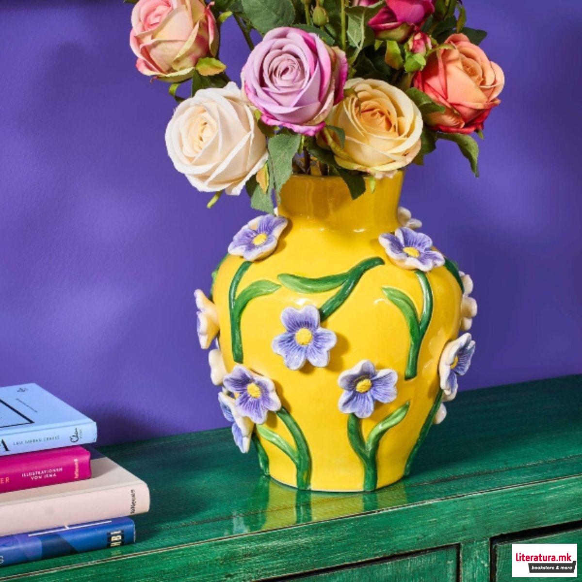 Вазна, Yellow Floral 