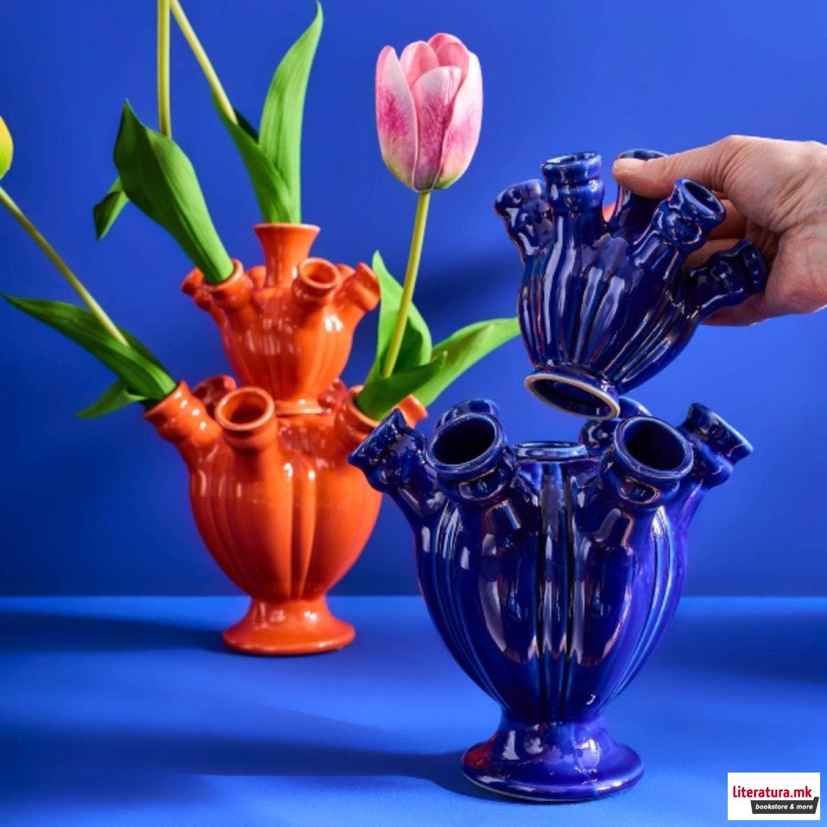 Вазна, Sea Vibes: Coral Tower (сина) 