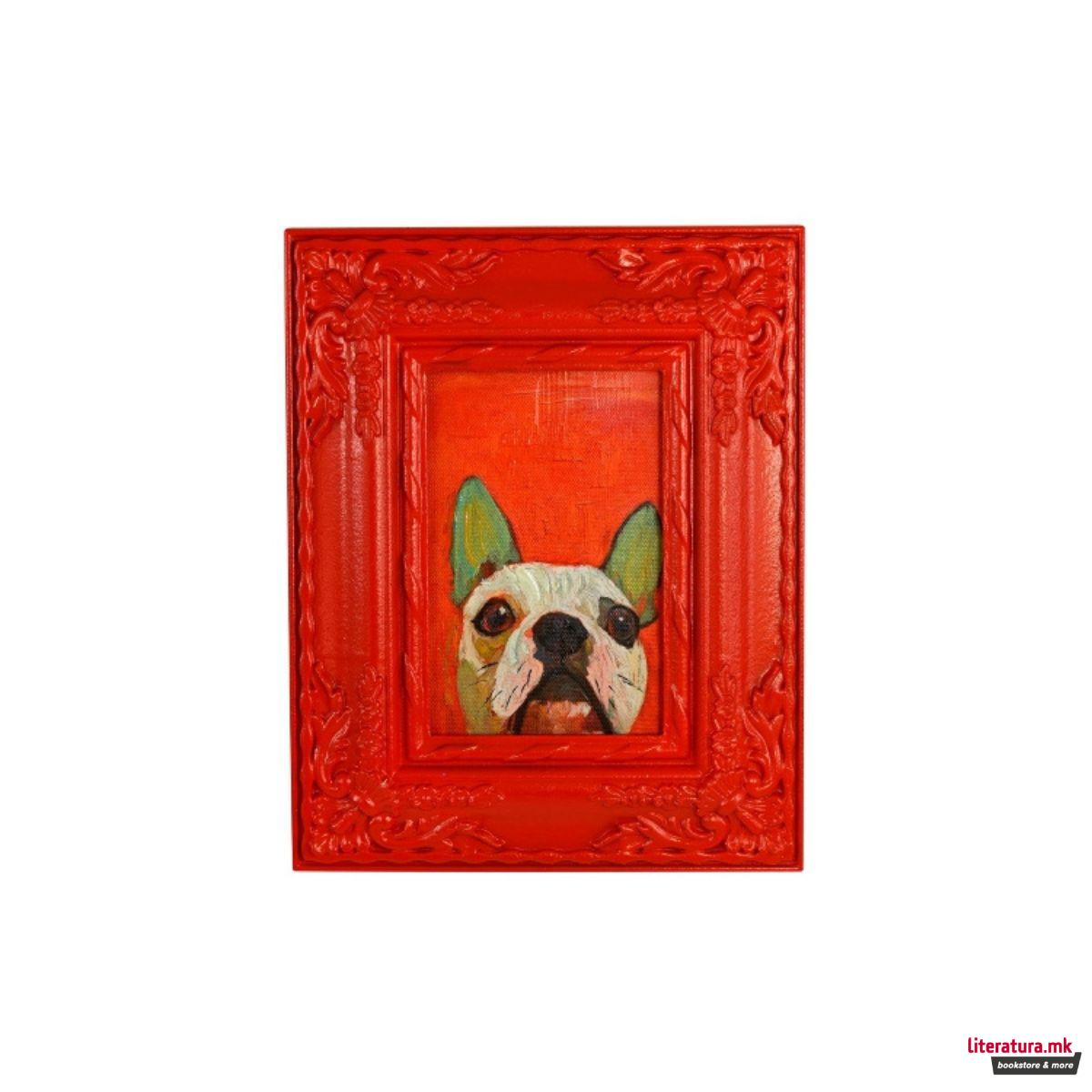 Слика во рамка, Art Gallery Collection: French Bulldog 2, 20 x 25 cm 