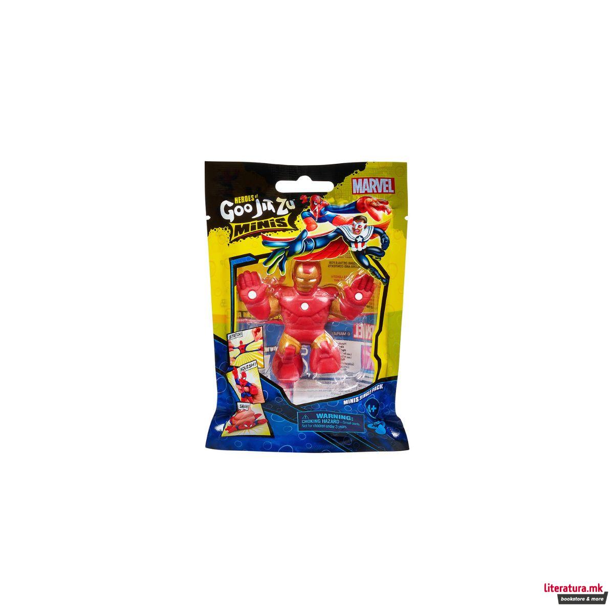 Растеглива фигура, Heroes of Goo Jit Zu: Minis - Marvel, 10 дизајни 