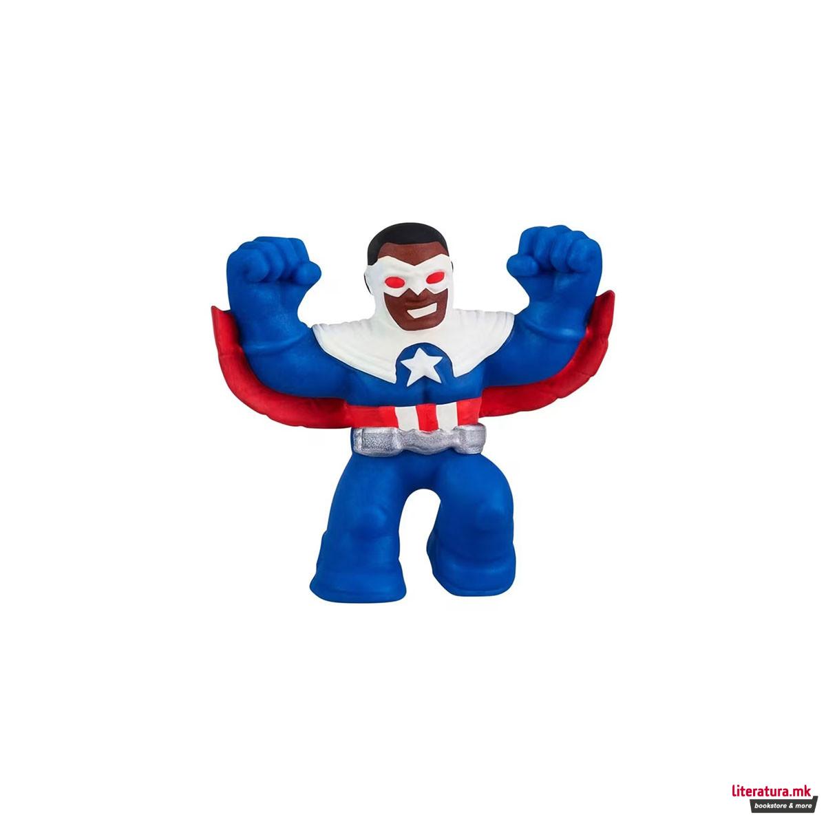 Растеглива мини фигура, Goo Jit Zu Minis - Marvel 