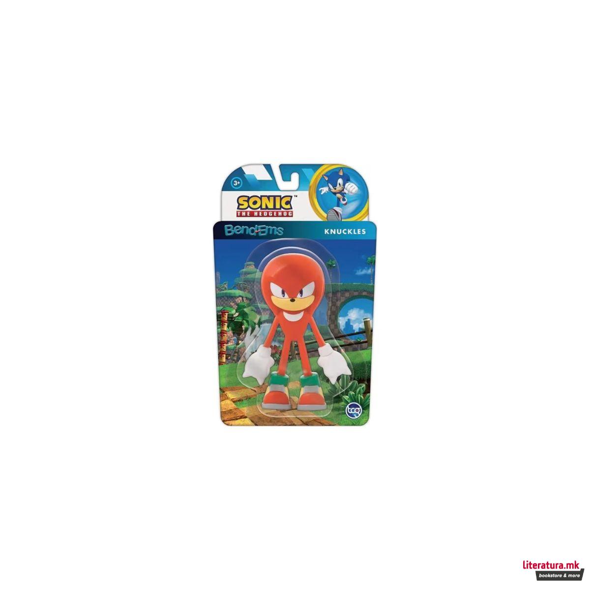 Растеглива фигура, Bend-Ems - Sonic The Hedgehog, 12 cm, 4 модели 