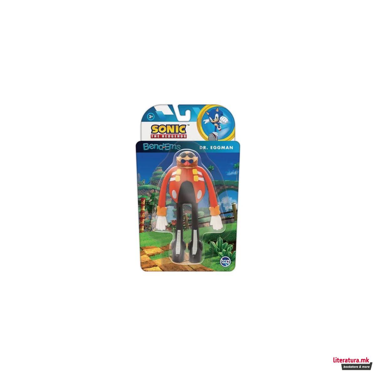 Растеглива фигура, Bend-Ems - Sonic The Hedgehog, 12 cm, 4 модели 