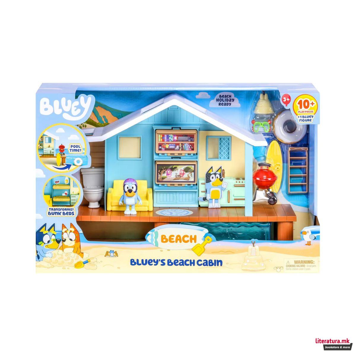 Сет за игра, Bluey: Bluey's Beach Cabin 