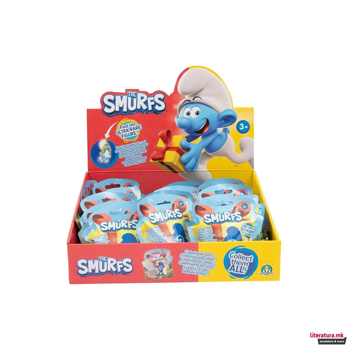 Мини фигура, The Smurfs (Mystery Figure), 5.5 цм, 12 дизајни 