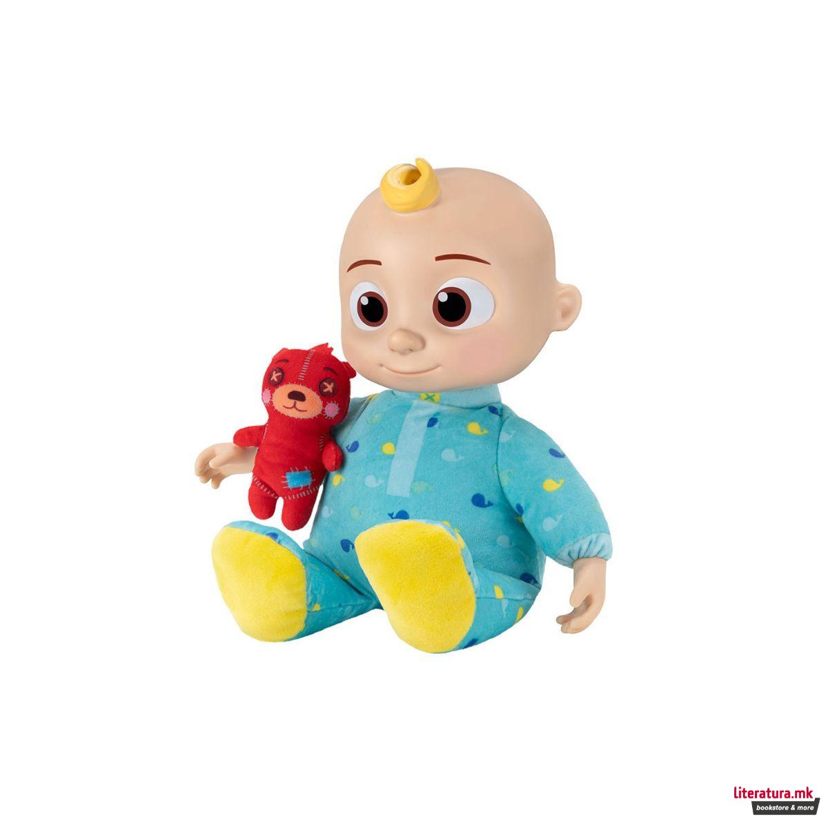 Кукла со звуци, Cocomelon - JJ, 30 cm 