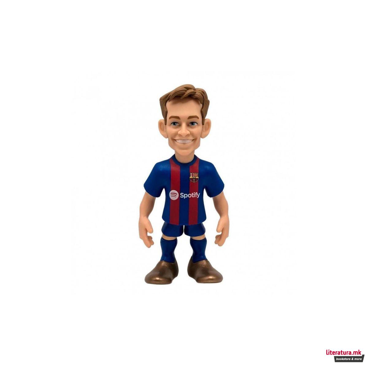 Фигура, Minix, FC Barcelona - F. de Jong, 12 cm 