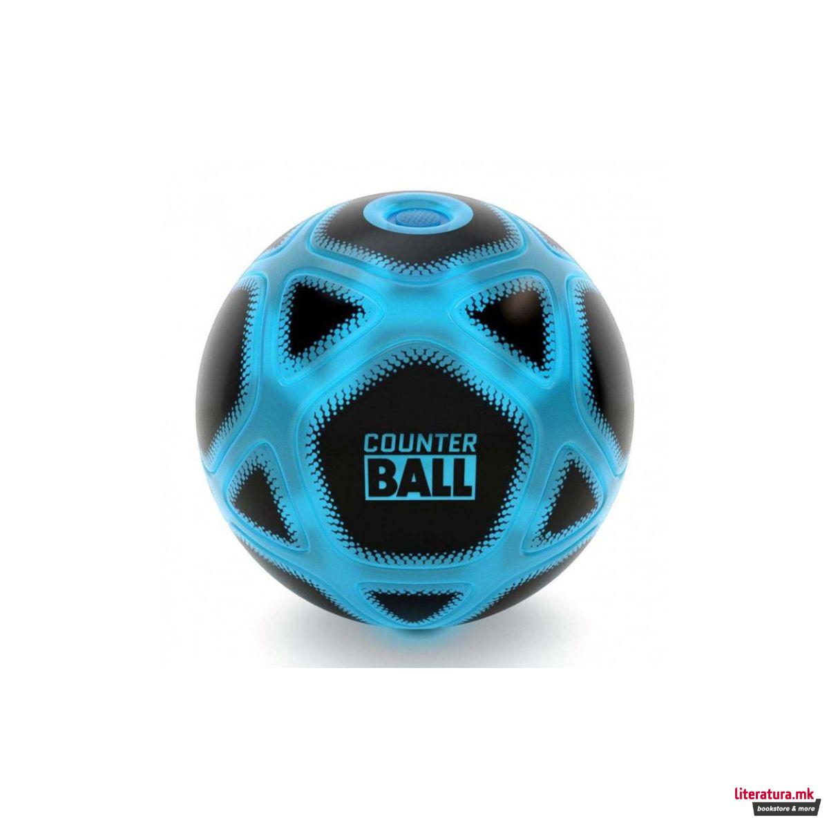 Фудбалска топка со светла и звуци, Strikesphere Counter Soccer Ball 