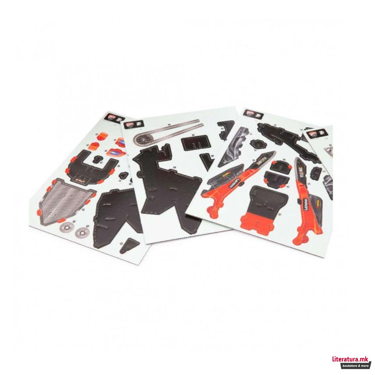 3D сложувалка, GP Sport - Ducatti Desmosedici GP 2023, 1:7, 98 парчиња 