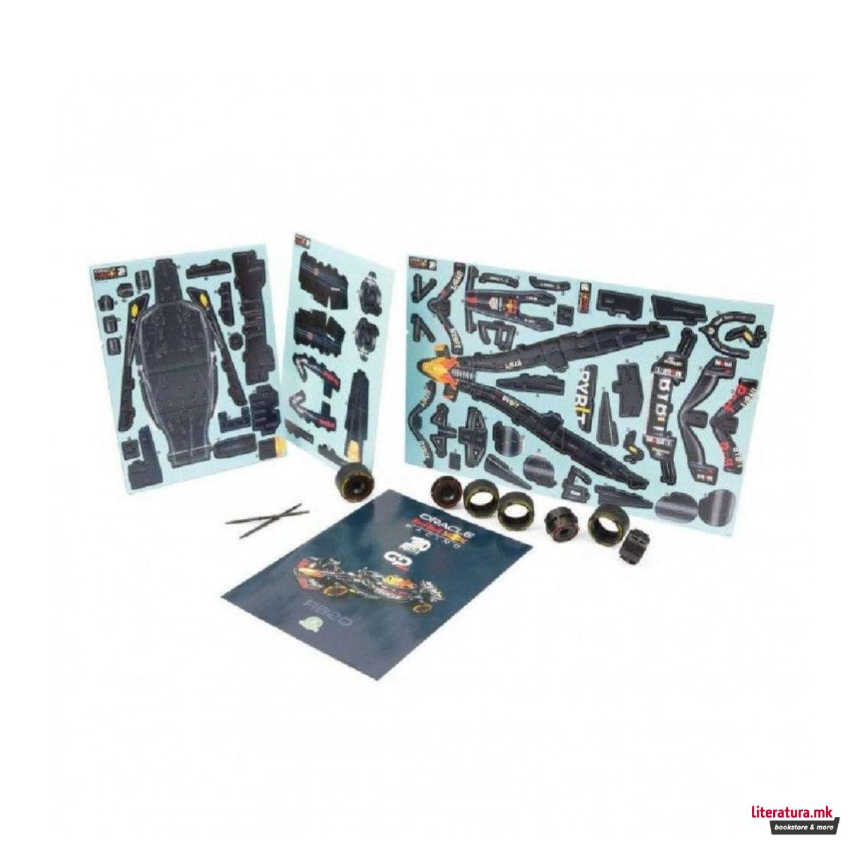 3D сложувалка, GP Sport - Red Bull F1 Vehicle, 1:15, 84 парчиња 