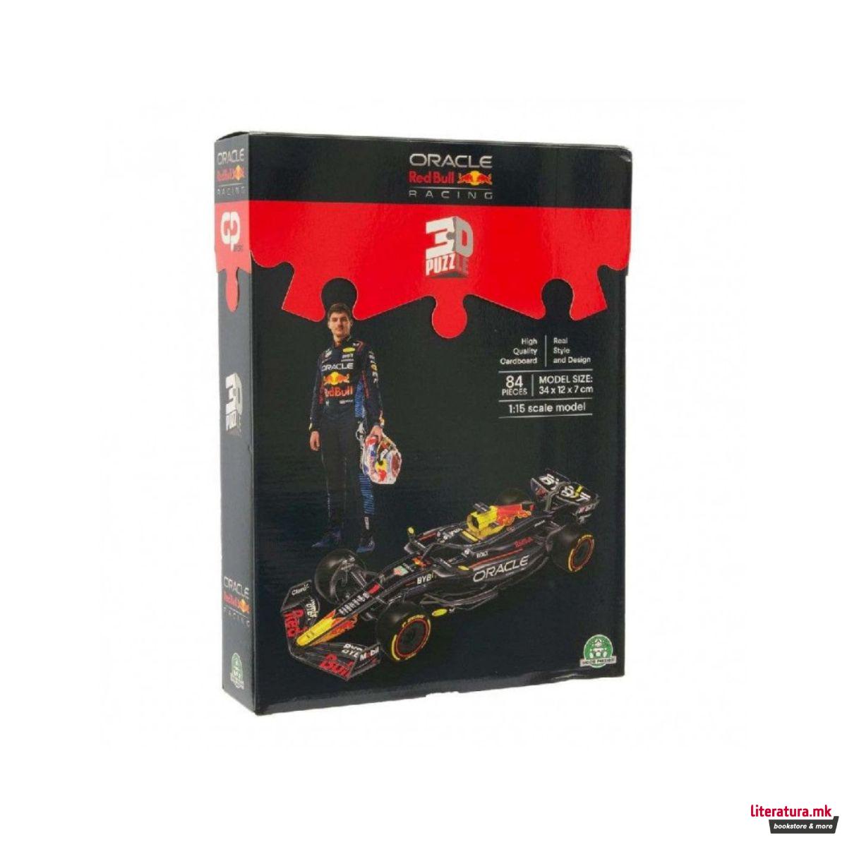 3D сложувалка, GP Sport - Red Bull F1 Vehicle, 1:15, 84 парчиња 