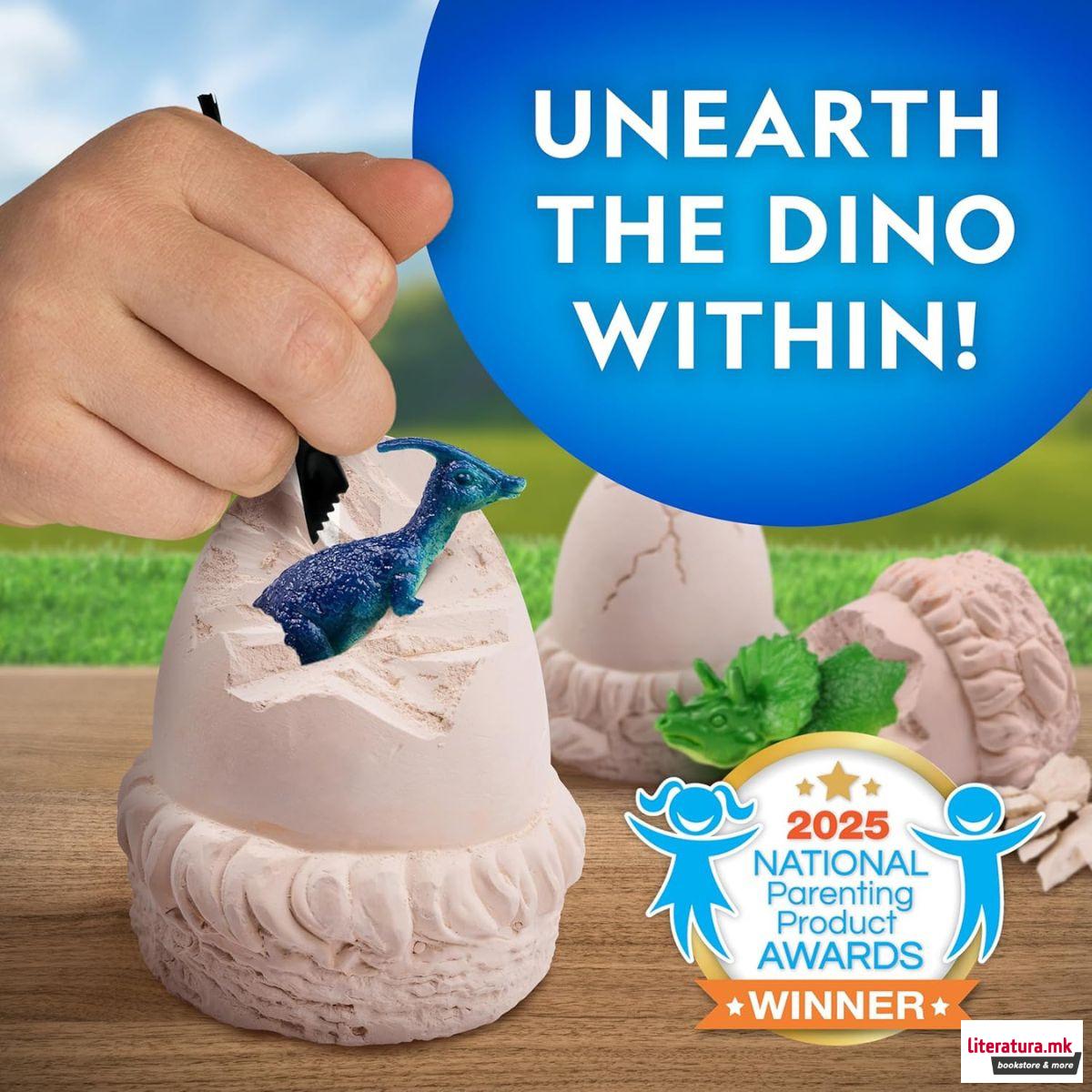 СТЕМ сет, National Geographic - Dino Egg Dig Kits 