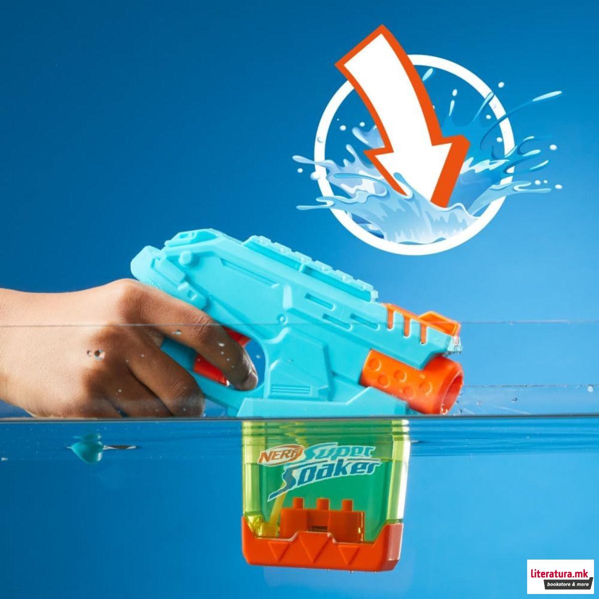 Пиштол на вода NERF Super Soaker Mini Dunk-Fill Water Blaster 