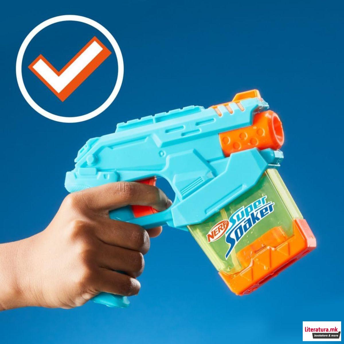 Пиштол на вода NERF Super Soaker Mini Dunk-Fill Water Blaster 