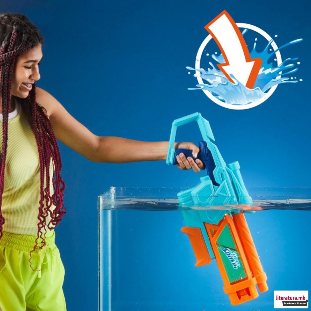 Пиштол на вода NERF Super Soaker Mega Dunk-Fill Water Blaster 