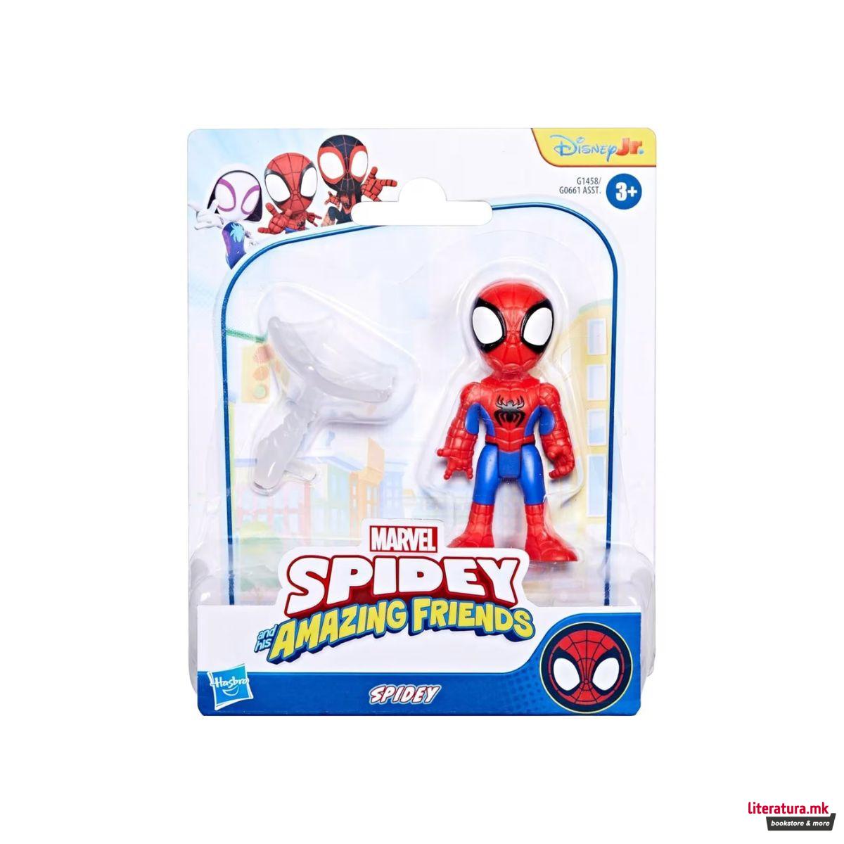 Фигура, Marvel: Spidey and his Amazing Friends - Spidey, 7cm 
