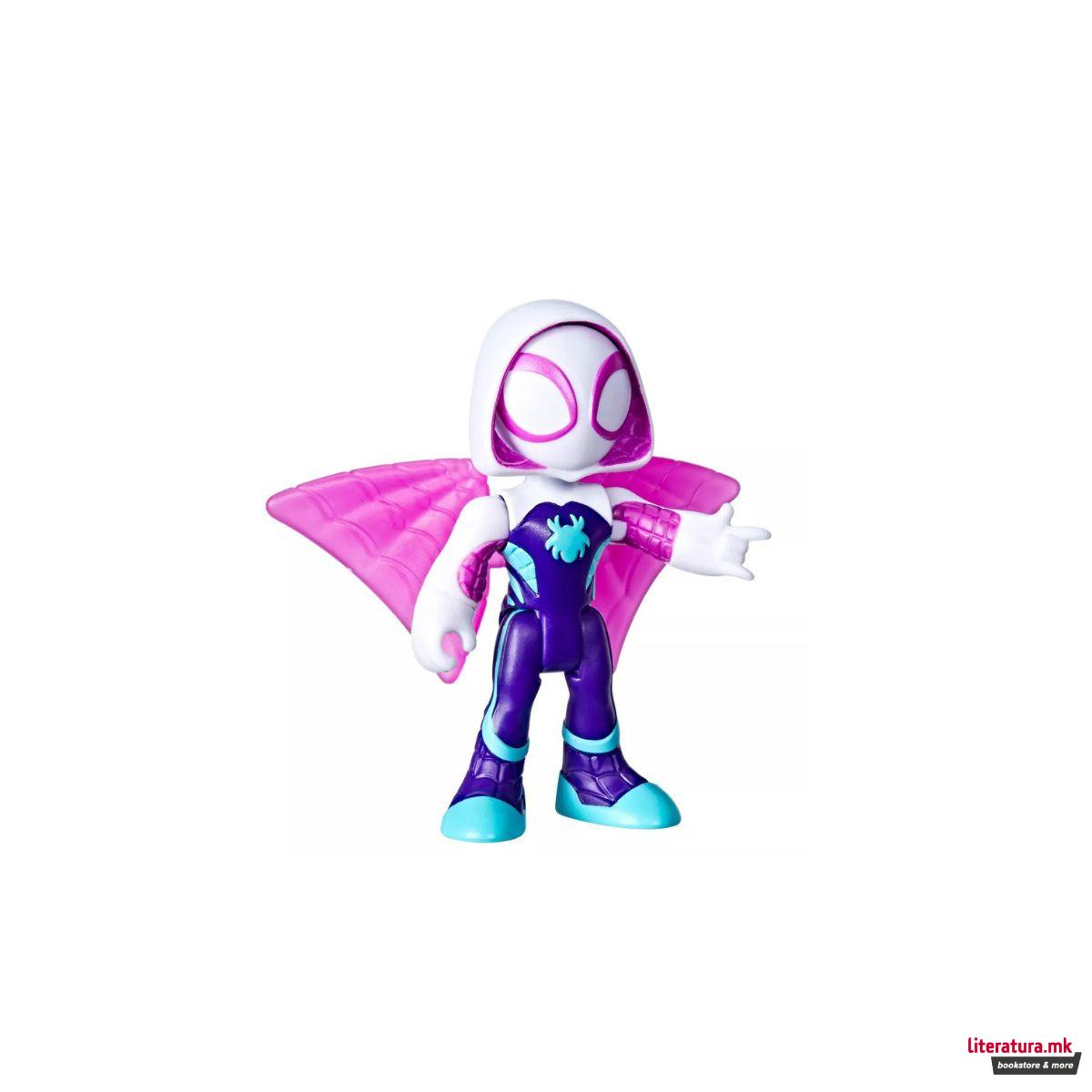 Фигура, Marvel: Spidey and his Amazing Friends - Ghost-Spider, 7cm 