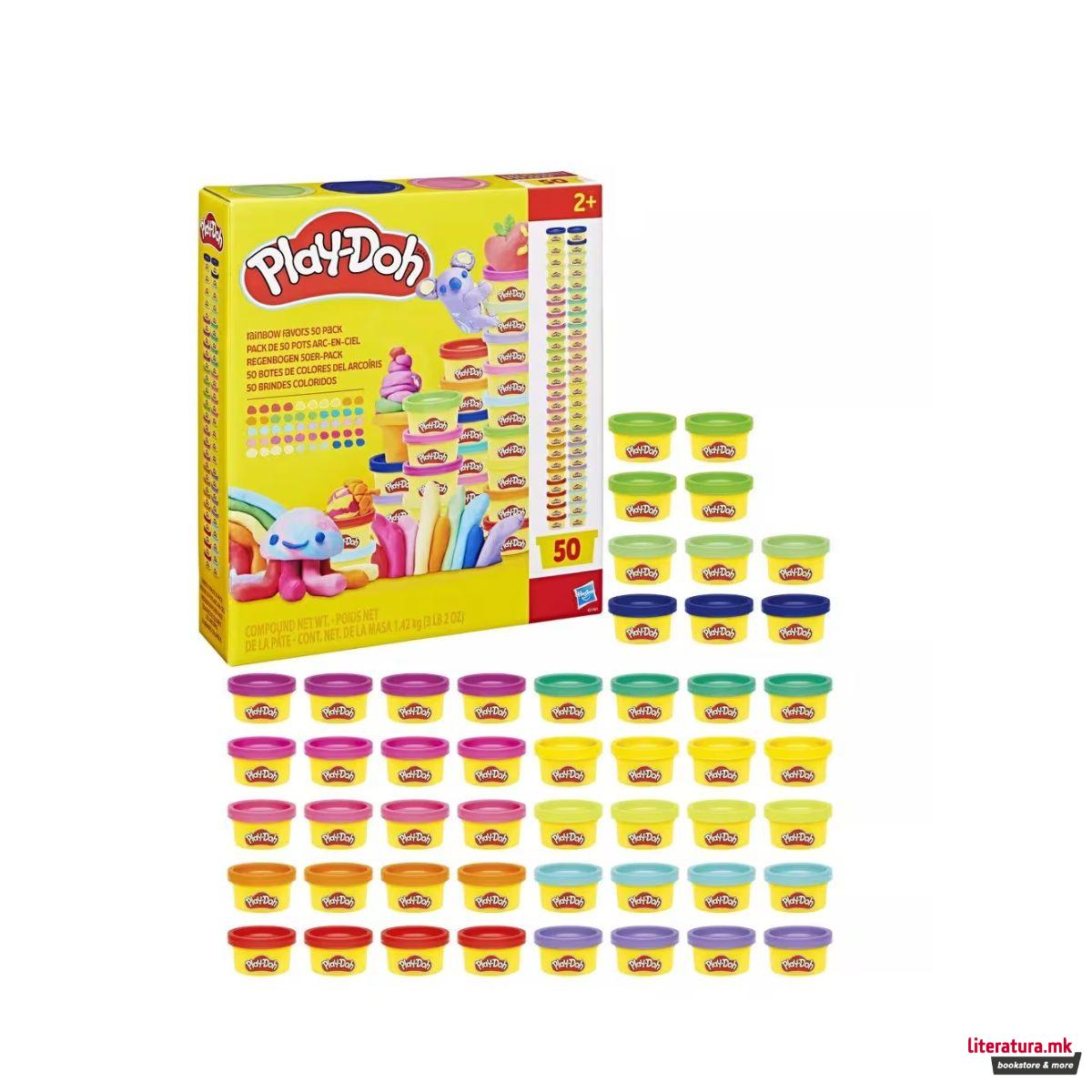 Тесто за моделирање, Play-Doh - сет од 50 бои 