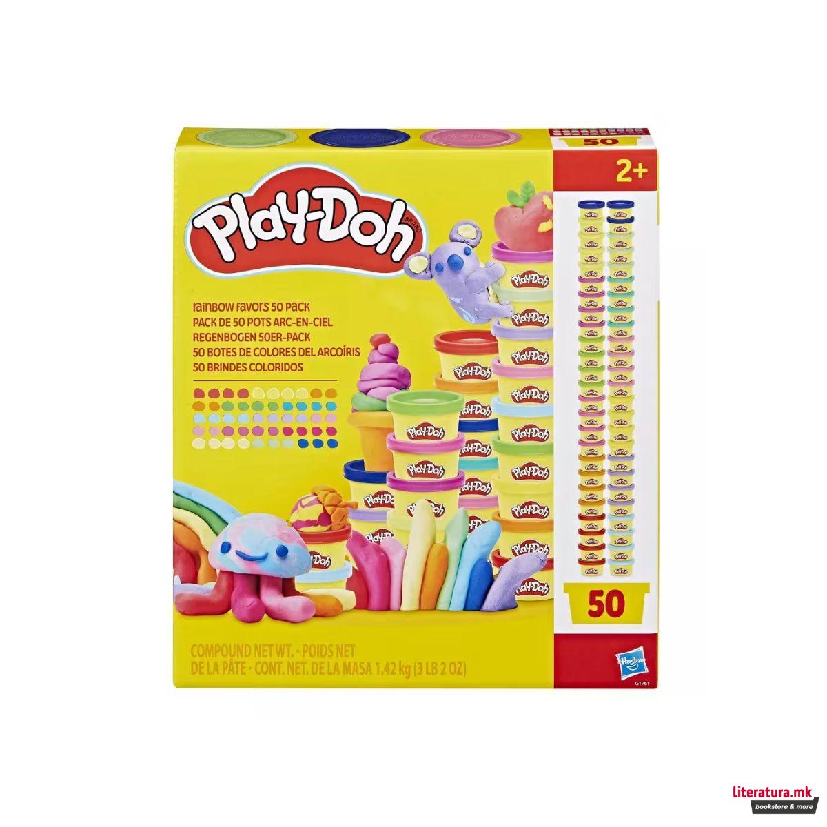 Тесто за моделирање, Play-Doh - сет од 50 бои 