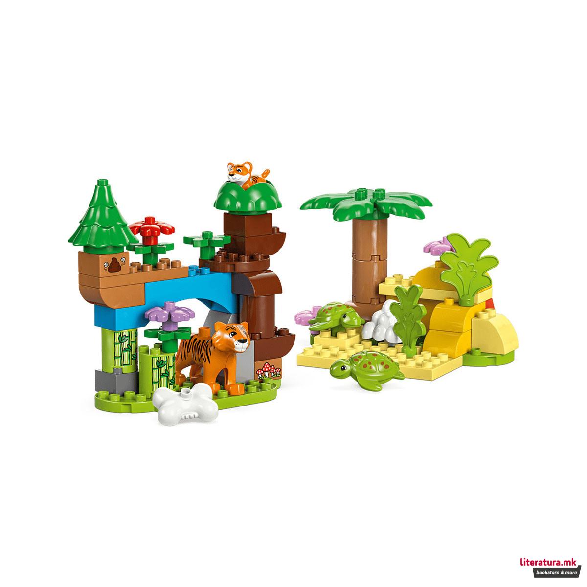 LEGO коцки, Duplo, 3in1 Wild Animal Families 