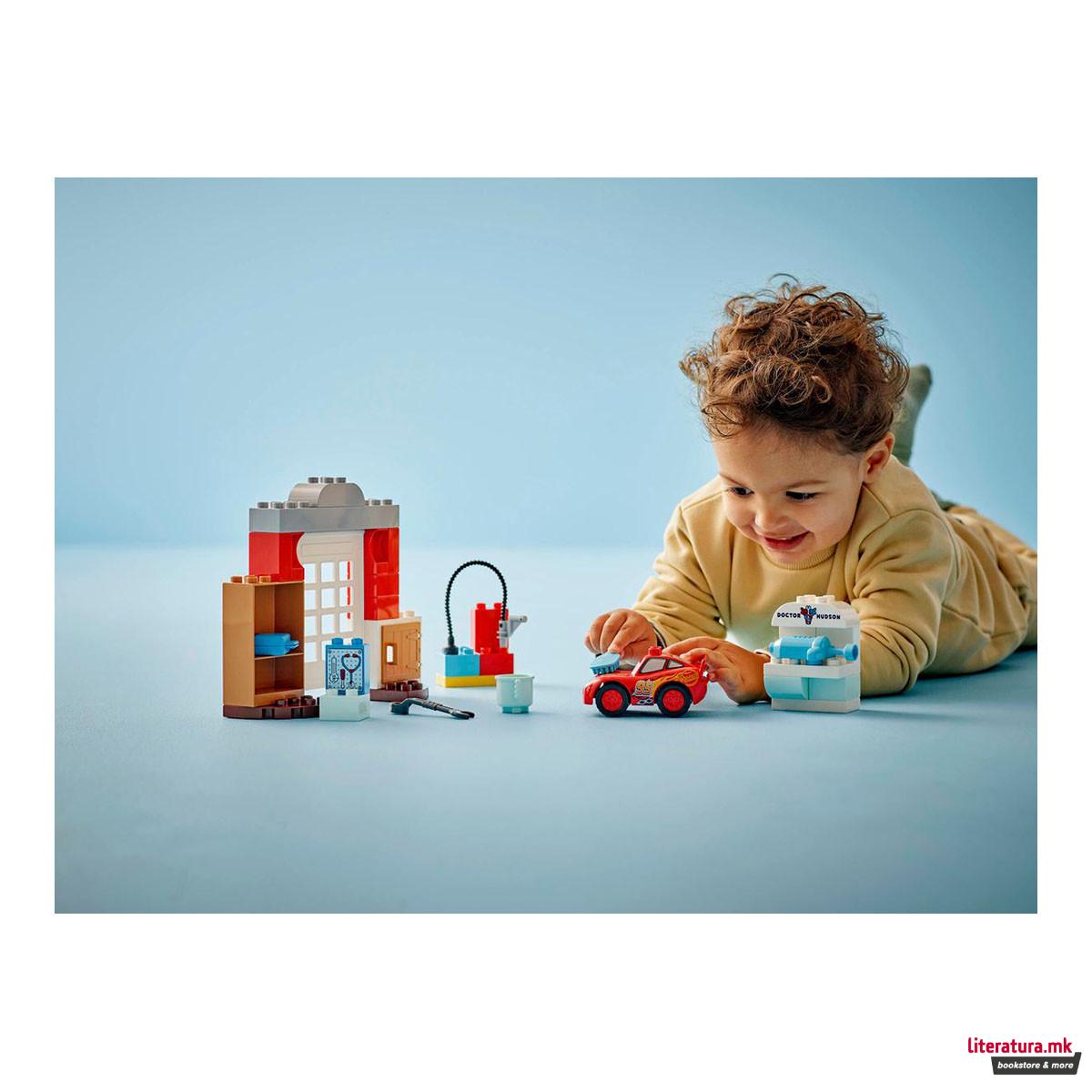 LEGO коцки, Duplo, Pixar: Cars - McQueen's Visit to Doc's Garage 