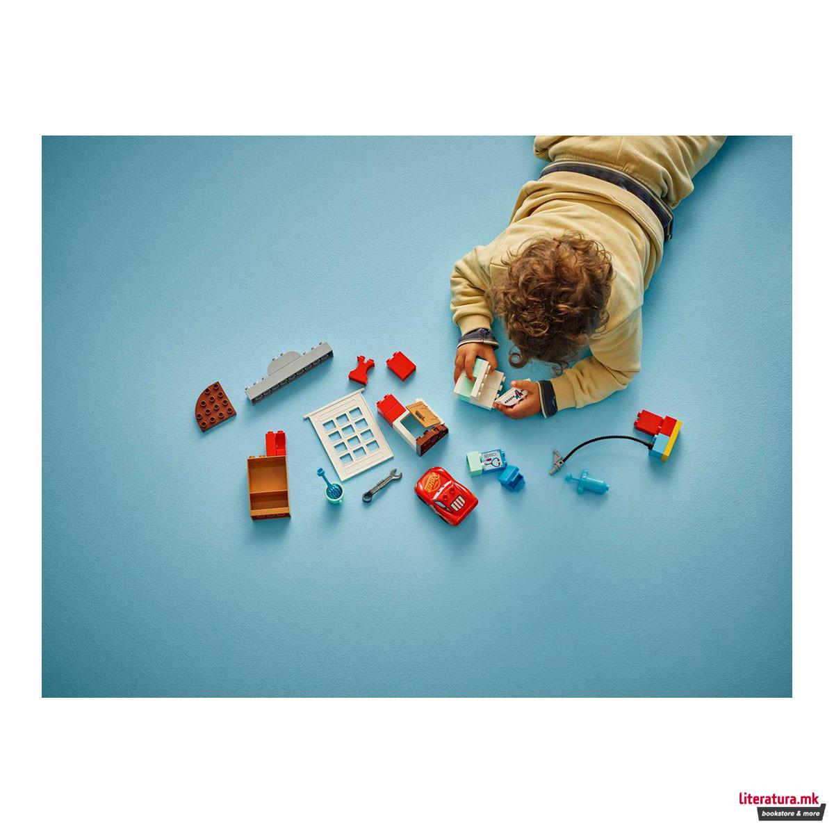 LEGO коцки, Duplo, Pixar: Cars - McQueen's Visit to Doc's Garage 