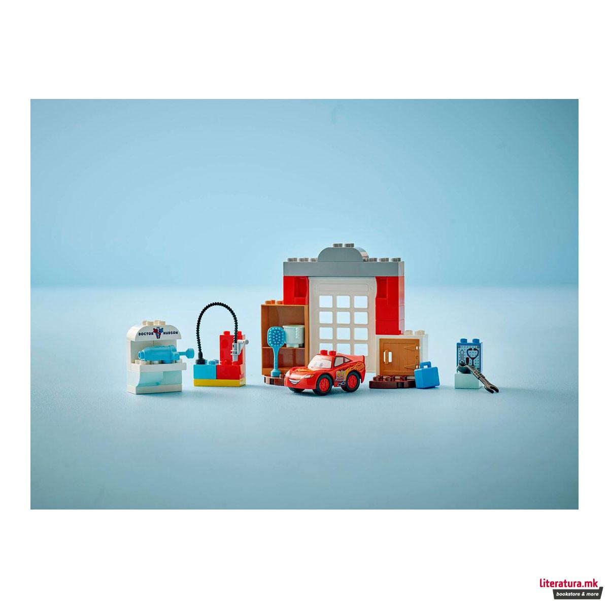 LEGO коцки, Duplo, Pixar: Cars - McQueen's Visit to Doc's Garage 