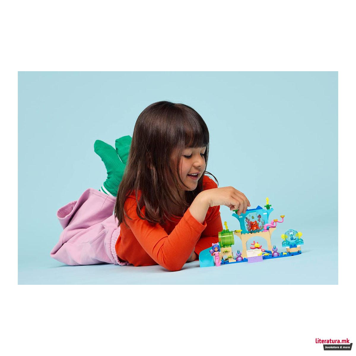 LEGO коцки, Gabby's Dollhouse - Mermaid Gabby's Aquarium Adventure 