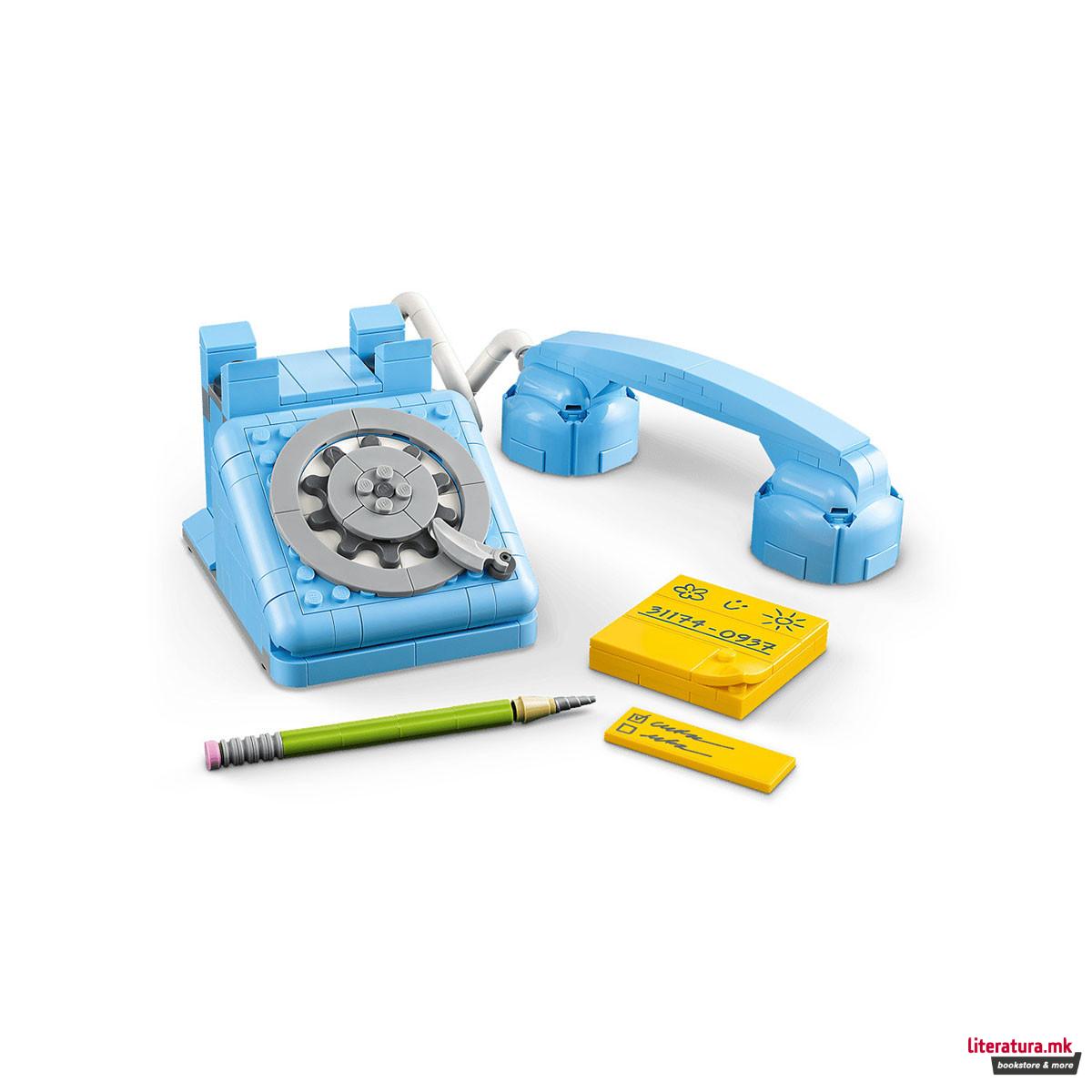 LEGO коцки, Creator 3-in-1, Retro Telephone 