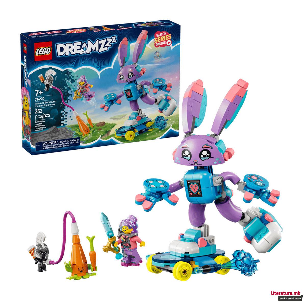 LEGO коцки, Dreamzzz, Izzie and Bunchurro the Gaming Bunny 
