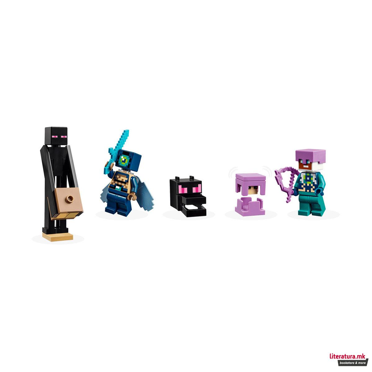 LEGO коцки, Minecraft, The Ender Dragon and End Ship 