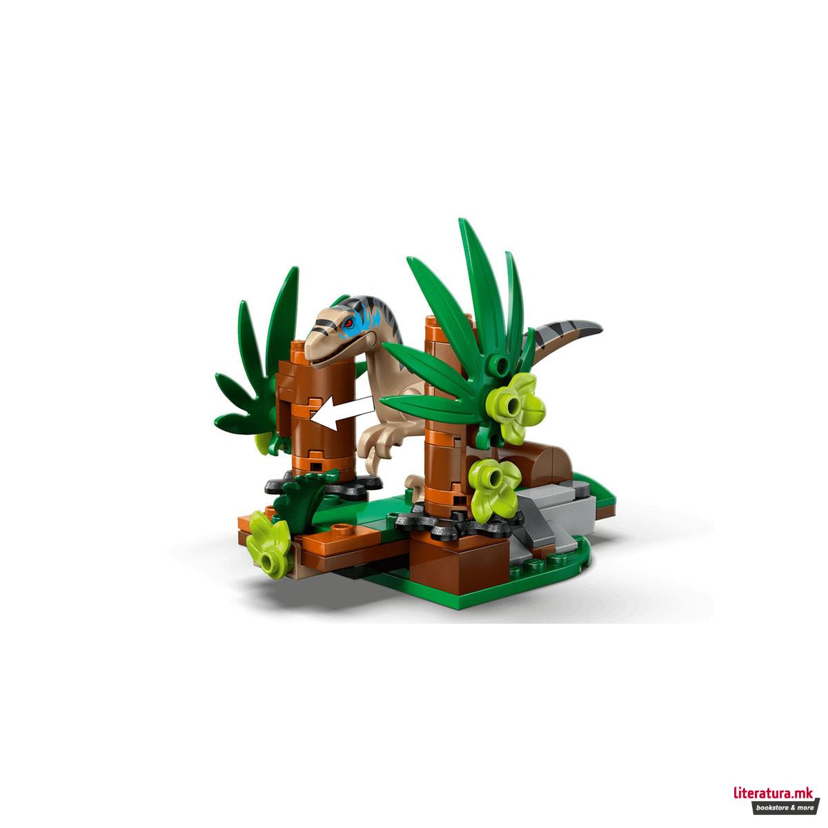 LEGO коцки, Jurassic World, Raptor Off-Road Escape 