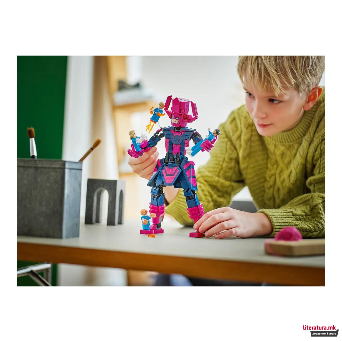 LEGO коцки, Marvel, Fantastic Four vs. Galactus Construction Figure 