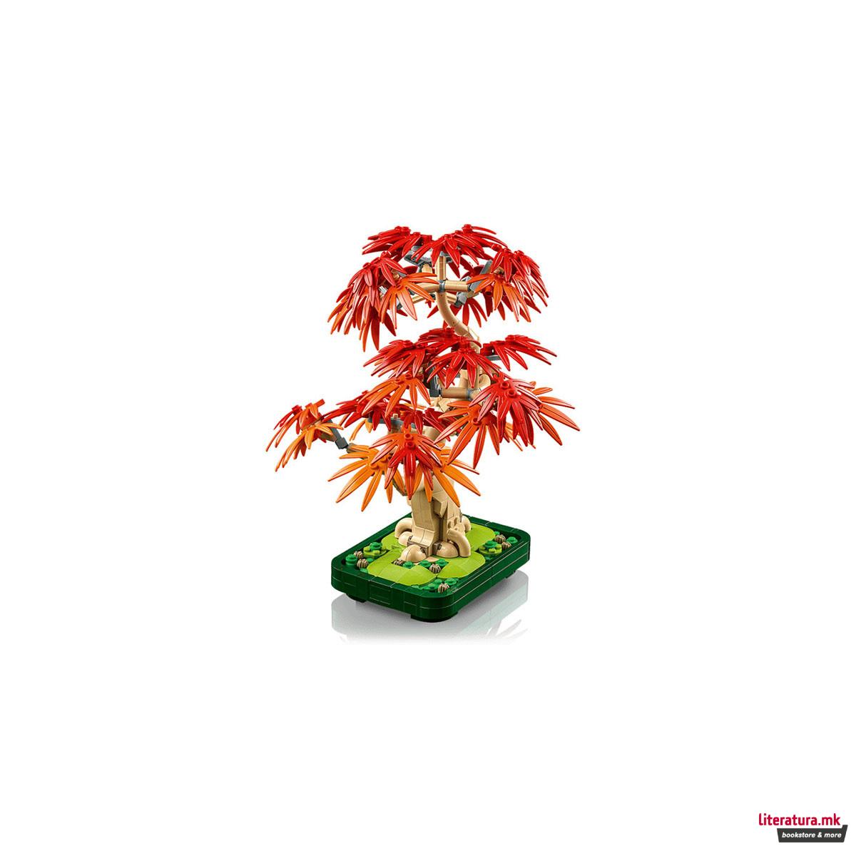 LEGO коцки, The Botanical Collection, Japanese Red Maple Bonsai Tree 