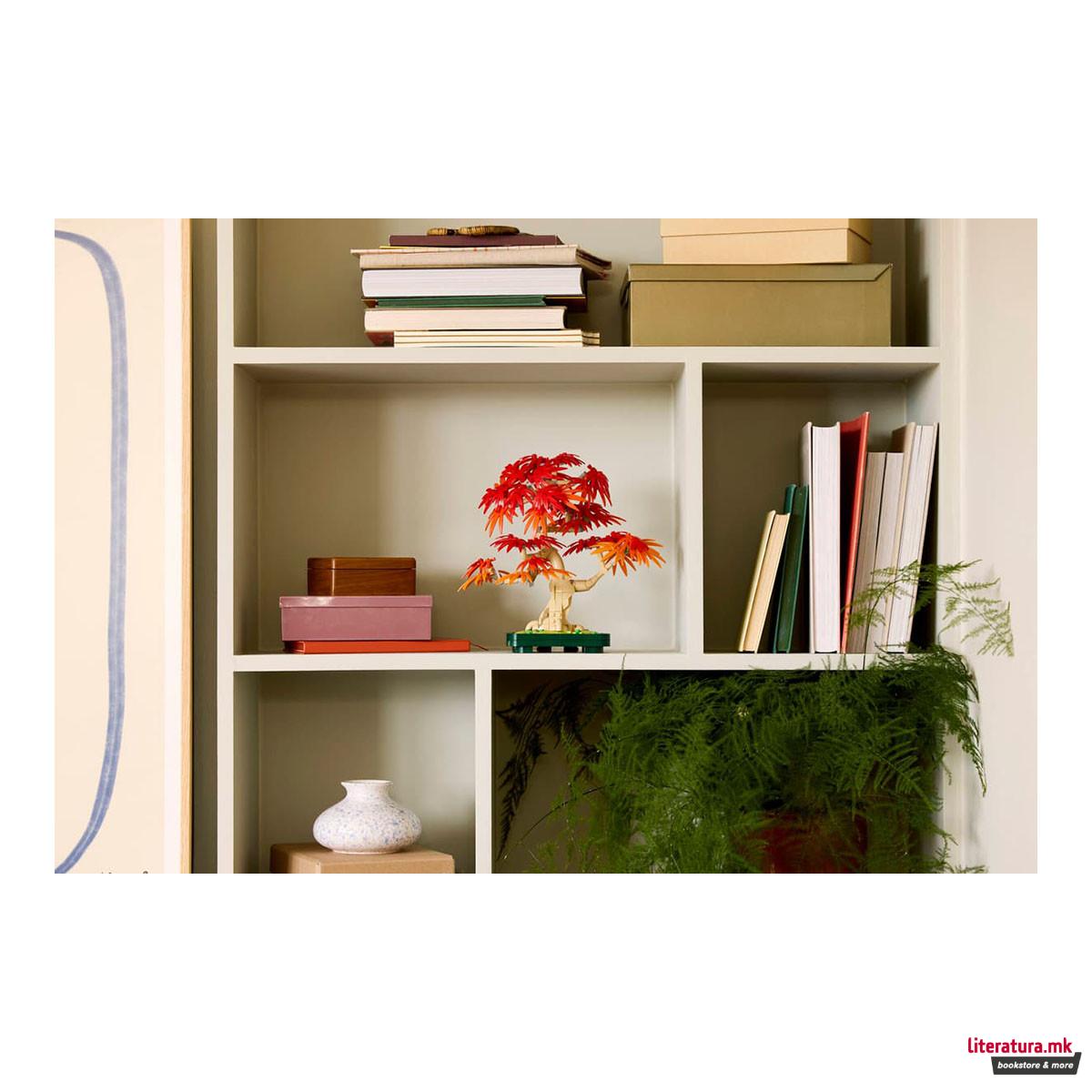 LEGO коцки, The Botanical Collection, Japanese Red Maple Bonsai Tree 