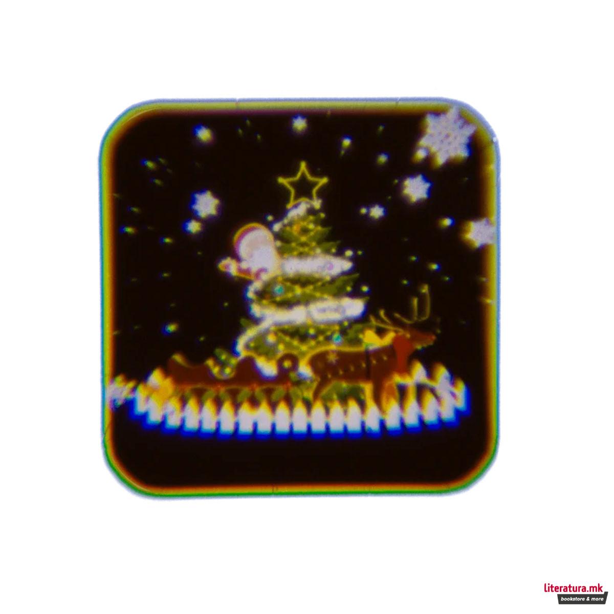 Батериска ламба - проектор  Christmas 