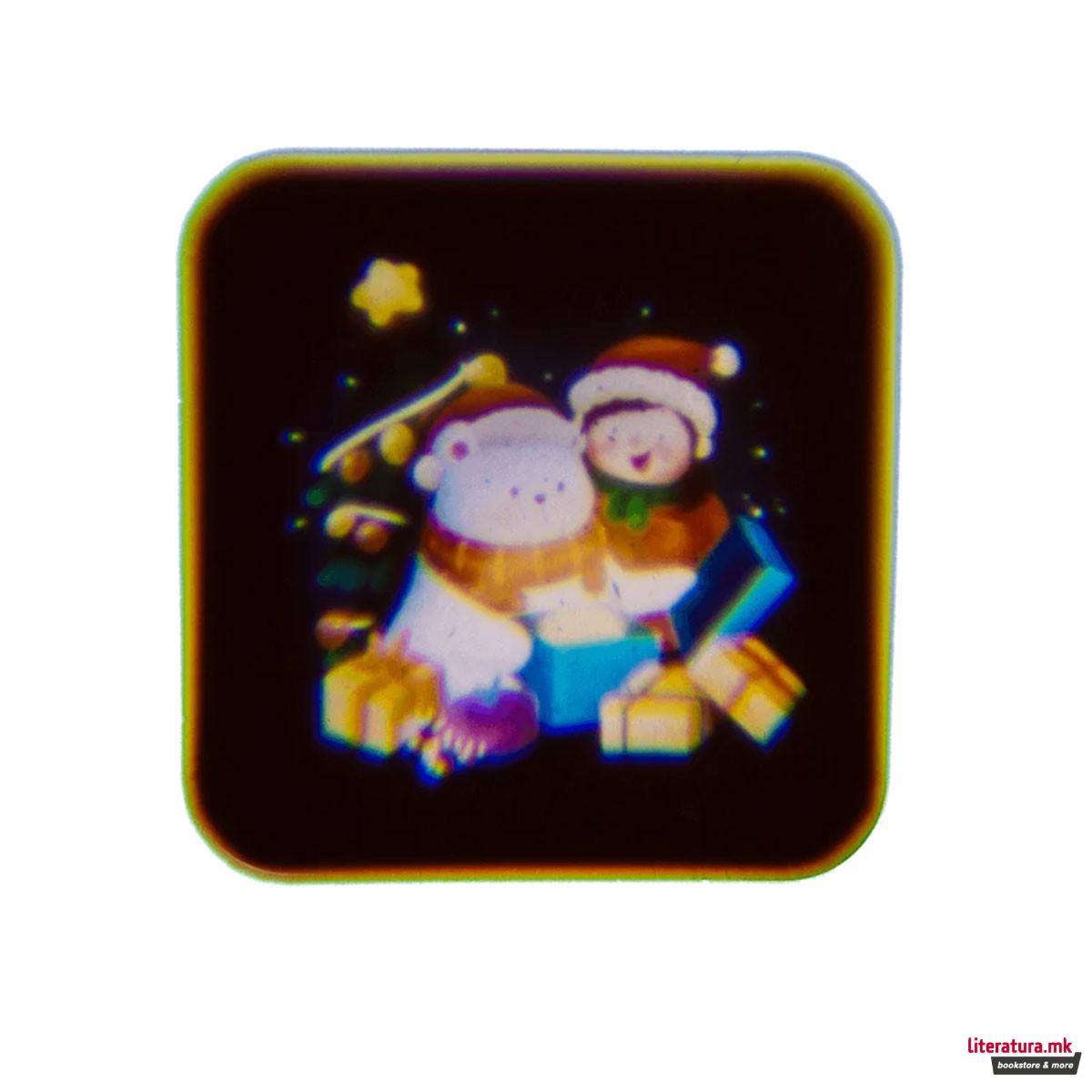 Батериска ламба - проектор  Christmas 