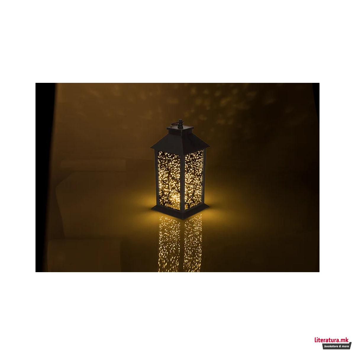 Пластичен фенер со LED Stars 