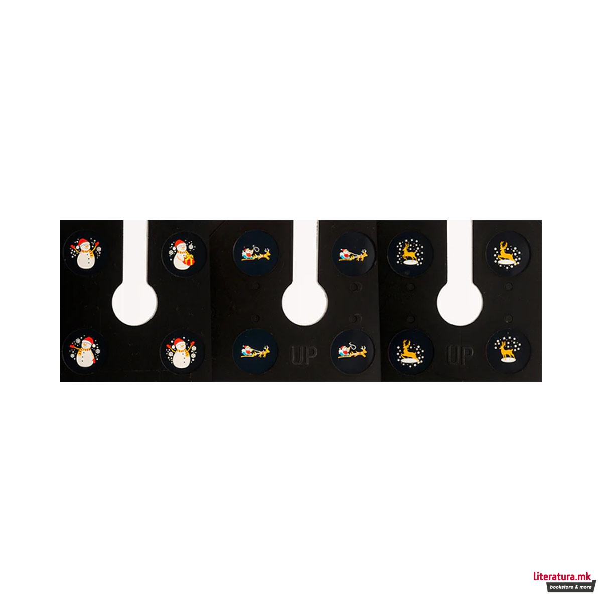 LED свеќа - проектор Christmas 