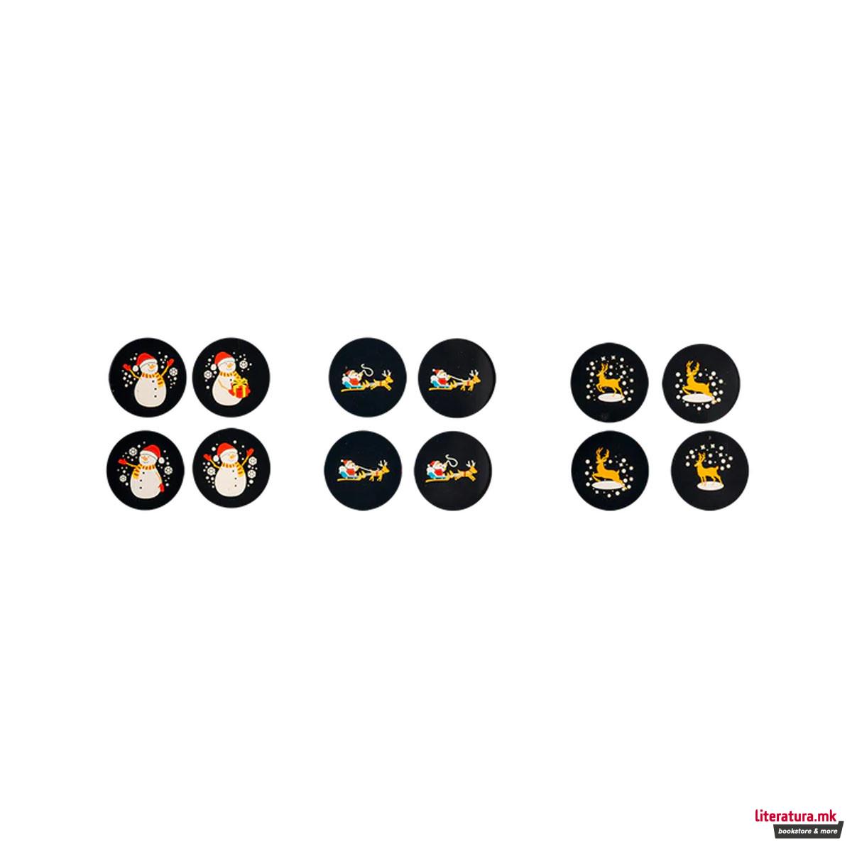 LED свеќа - проектор Christmas 