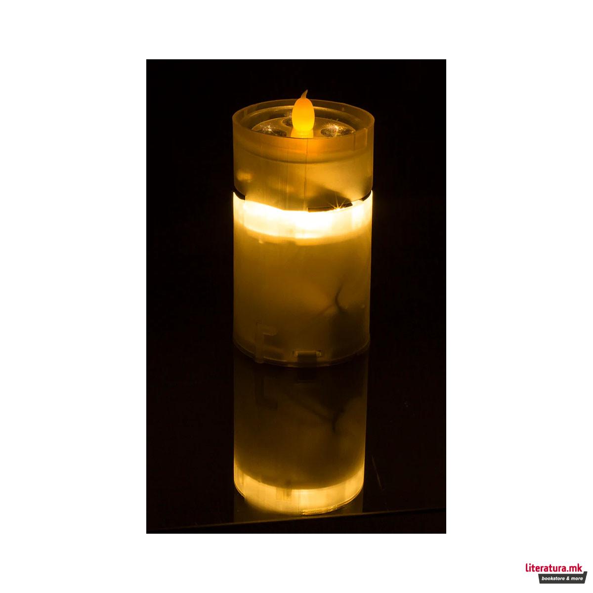 LED свеќа - проектор Christmas 