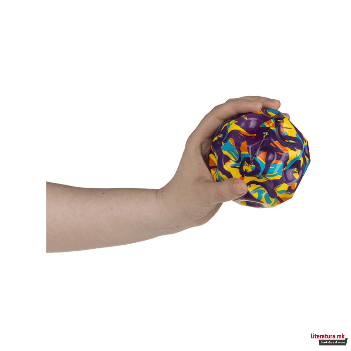 Гумено топче-скокалче Mega High Bounce Ball, 10cm 