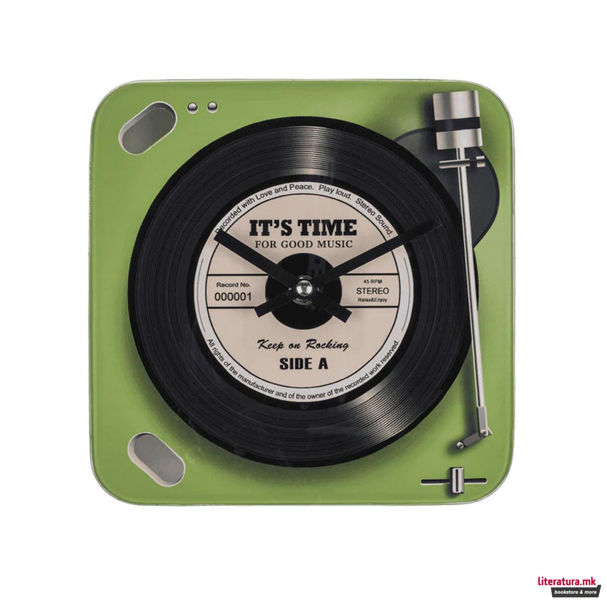 Ѕиден часовник, Record Player, 20 x 20 cm 