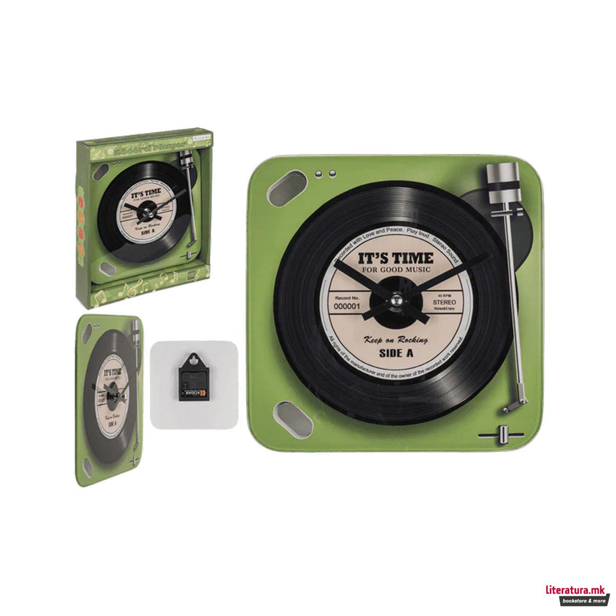 Ѕиден часовник, Record Player, 20 x 20 cm 