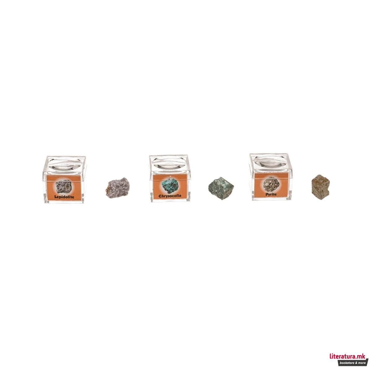 Мини кристал во кутија, 36 видови 